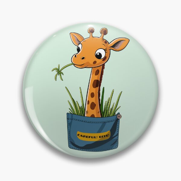 Item preview, Giraffe Pocket Danger Art designed and sold by Freakture-shop.