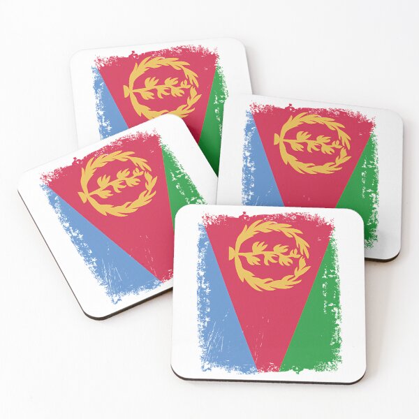 Item preview, Eritrea Flag Disstressed designed and sold by thationchris.