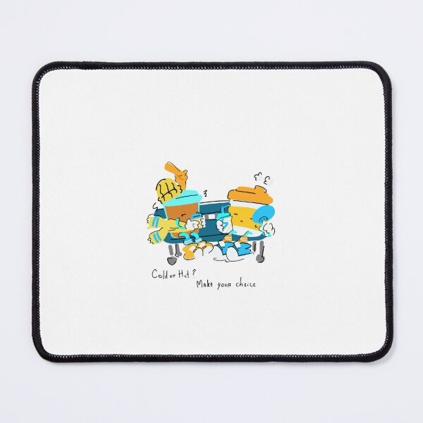 Item preview, Cold or Hot Make Your Choice Coffee Doodle designed and sold by PeaceTypo.
