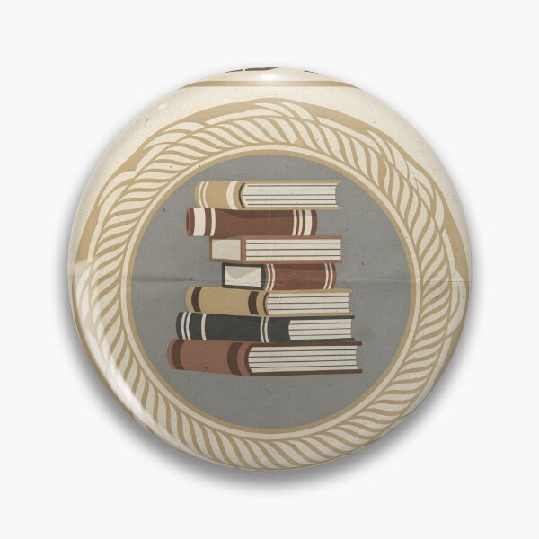 Item preview, Department of Unread Books Retro Poster designed and sold by PictorialWhimsy.