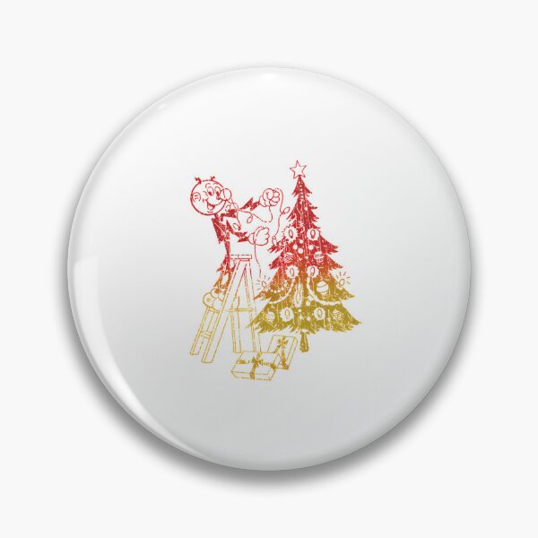 Item preview,  Vintage Retro Style Reddy Kilowatt Christmas Day designed and sold by EviBenbato.