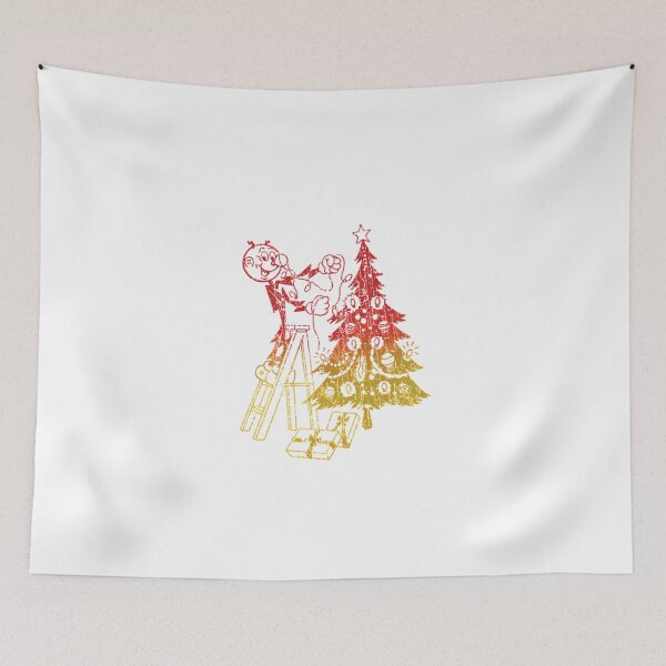 Item preview,  Vintage Retro Style Reddy Kilowatt Christmas Day designed and sold by EviBenbato.