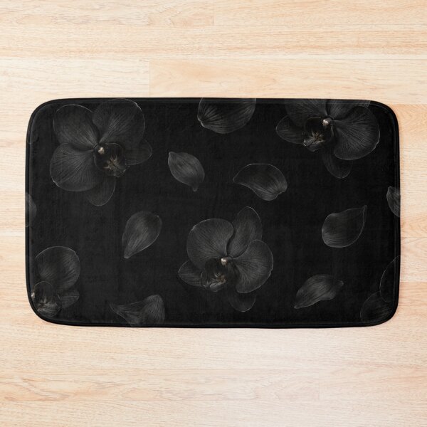 Item preview, Elegant Black Orchid Floral Pattern designed and sold by Owcomm.