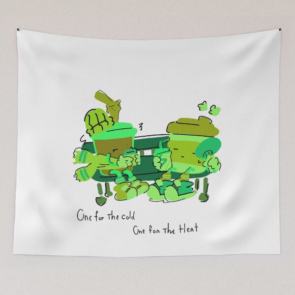 Item preview, One For The Cold One For The Heat Coffee designed and sold by PeaceTypo.