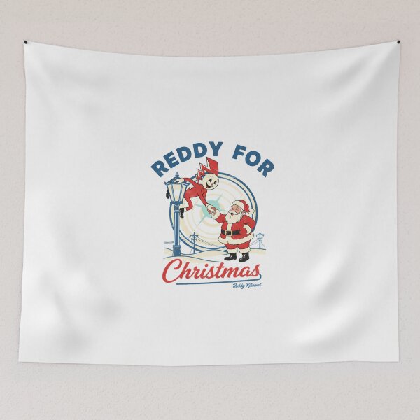 Item preview,  Vintage Retro Style Reddy Kilowatt For Christmas designed and sold by EviBenbato.