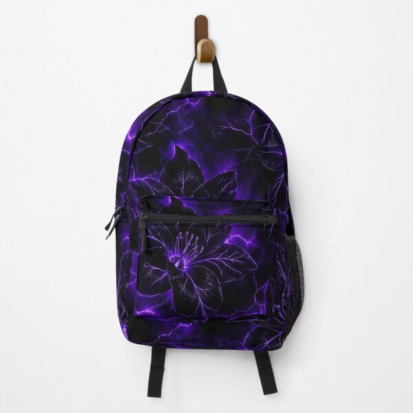 Item preview, Electric Violet Lightning Floral Pattern designed and sold by Owcomm.