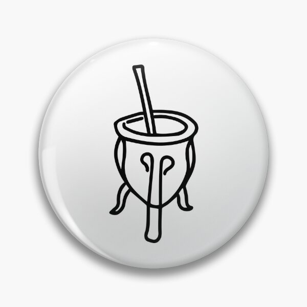 Item preview, Simple Yerba Mate Gourd T-Shirt And Sticker designed and sold by nrfbbagenes.