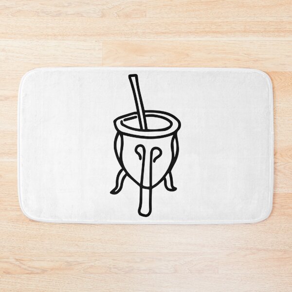 Item preview, Simple Yerba Mate Gourd T-Shirt And Sticker designed and sold by nrfbbagenes.