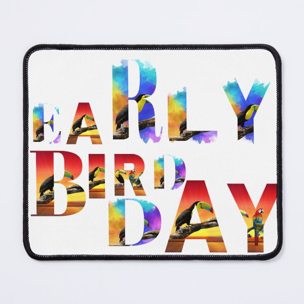 Item preview, Rise & Shine: Early Bird Day Celebration designed and sold by Road Rouch Gallery.