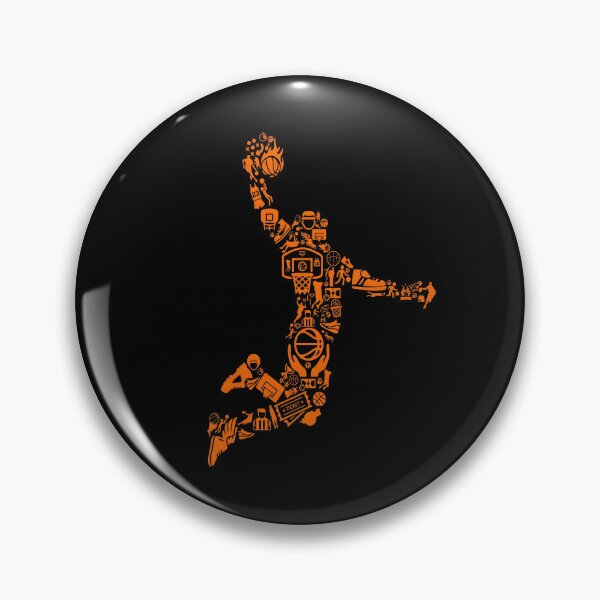 Item preview, Basketball Slam Dunk Icon Collage Graphic for Basketball Players designed and sold by Redunk ⭐⭐⭐⭐⭐.