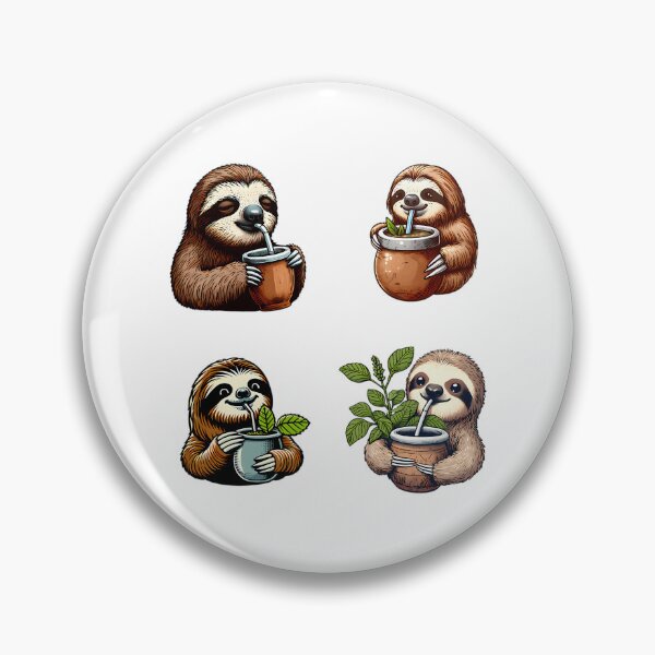 Item preview, Sloth Yerba Mate Sheet designed and sold by nrfbbagenes.
