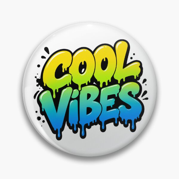 Item preview, Cool Vibes Retro Neon Typography Graphic designed and sold by the-dovlat.