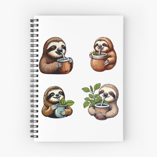 Item preview, Sloth Yerba Mate Sheet designed and sold by nrfbbagenes.