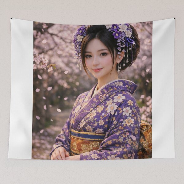 Item preview, Maiko Series #1 - Spring Blossom Walk | FUJIYAMA-JAPAN-WORKS designed and sold by FUJIYAMA-JAPAN-WORKS.