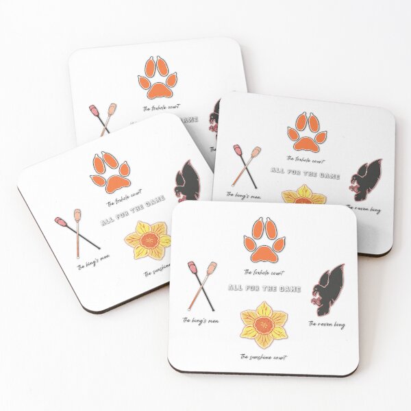 Item preview, All for the Game book symbols designed and sold by weightyghosts.