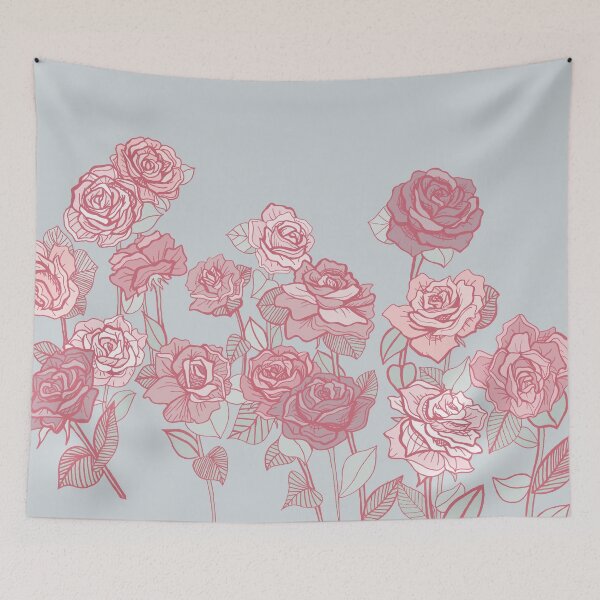 Artikelvorschau, Rote Rose Bush entworfen und verkauft von BlueHazeStudio.