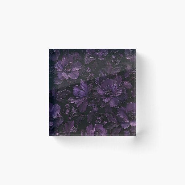 Item preview, Dark Purple Floral Oil Texture designed and sold by Owcomm.