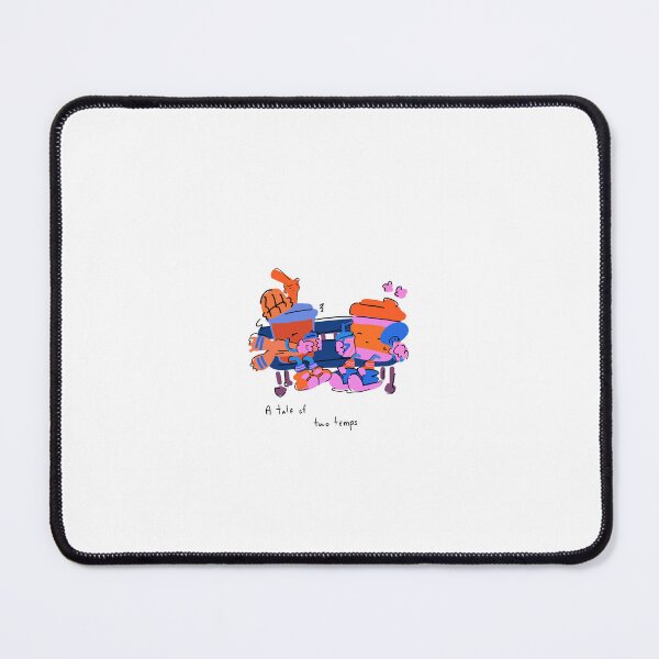 Item preview, A Tale of Two Temps Cute Coffee Art designed and sold by PeaceTypo.