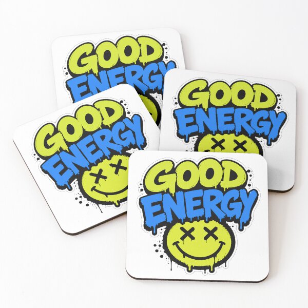 Item preview, Good Energy Smiley Face Street Art designed and sold by the-dovlat.