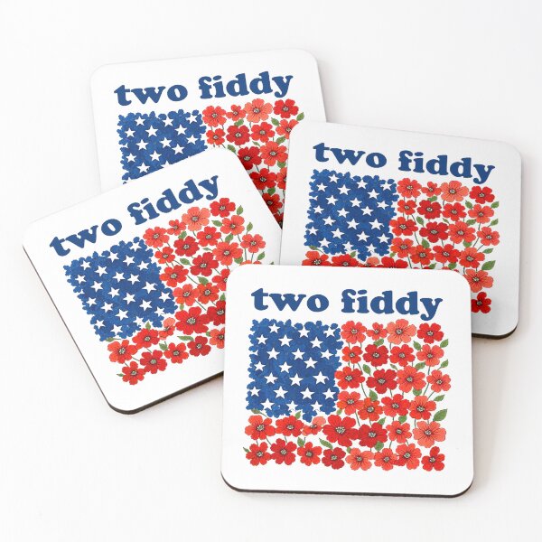 Item preview, American Flag 4th of July Girls - Two Fiddy designed and sold by JakintoMorel.