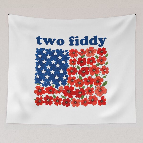 Item preview, American Flag 4th of July Girls - Two Fiddy designed and sold by JakintoMorel.