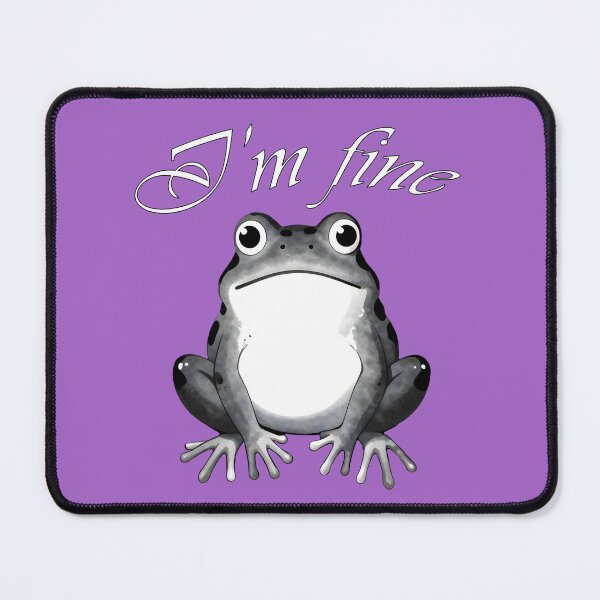 Item preview, I'm Fine - Frog designed and sold by Selena-V.