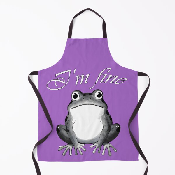 Item preview, I'm Fine - Frog designed and sold by Selena-V.