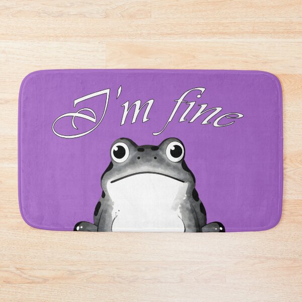 Item preview, I'm Fine - Frog designed and sold by Selena-V.