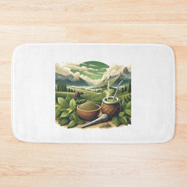 Item preview, Yerba Mate Plantation Landscape designed and sold by nrfbbagenes.