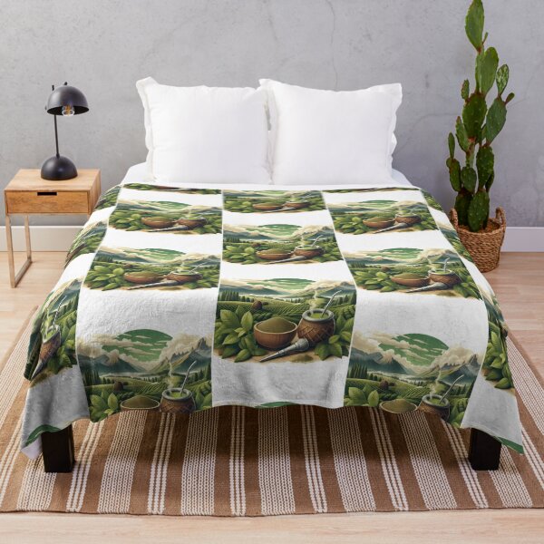 Item preview, Yerba Mate Plantation Landscape designed and sold by nrfbbagenes.