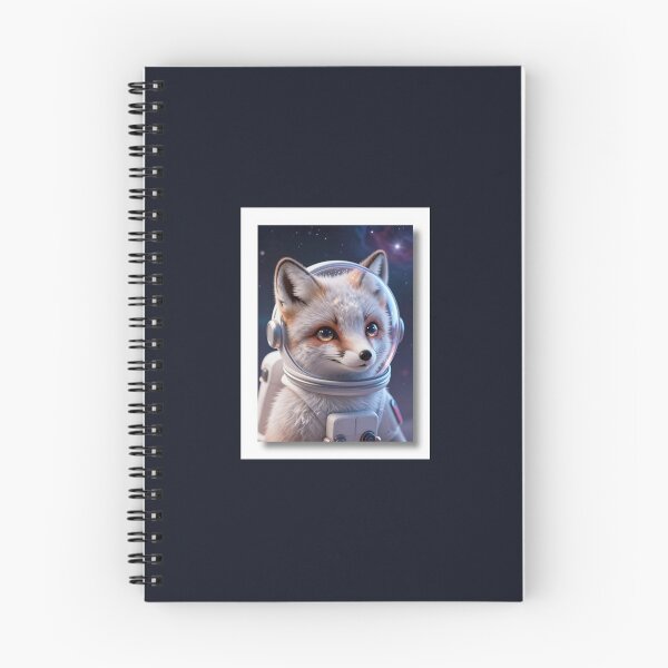 Item preview, Cute Realistic Galactic Fox Astronaut in Space - Adorable Cosmic Fox Art designed and sold by MrArtist Shop.