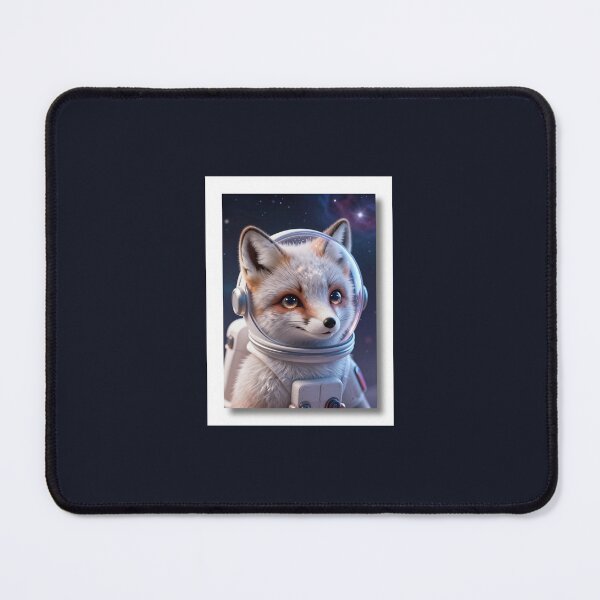 Item preview, Cute Realistic Galactic Fox Astronaut in Space - Adorable Cosmic Fox Art designed and sold by MrArtist Shop.