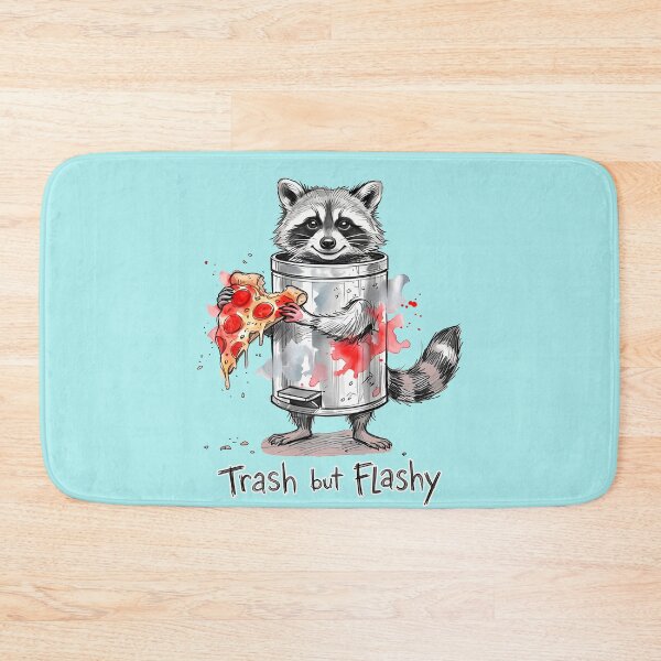 Item preview, Trash but Flashy Raccoon designed and sold by SoulPT.