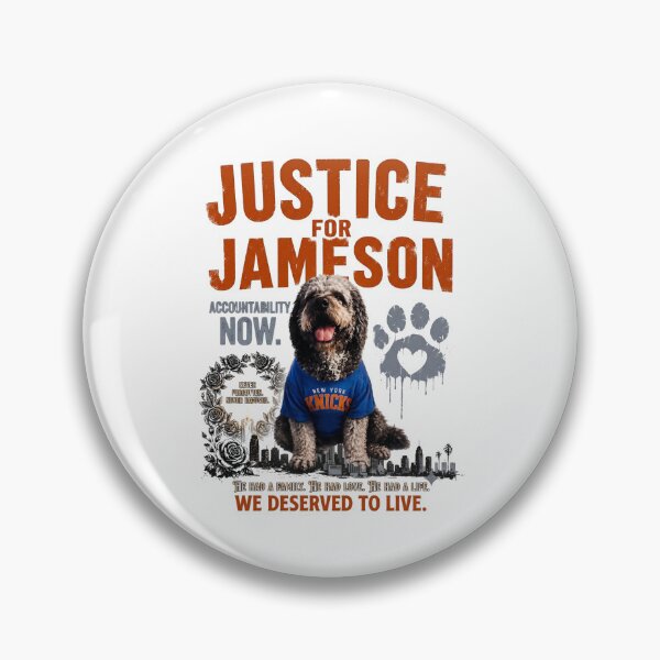 Item preview, Justice For Jameson Dog , Accountability Now, Never Forgotten Memorial designed and sold by DesignForYou79.