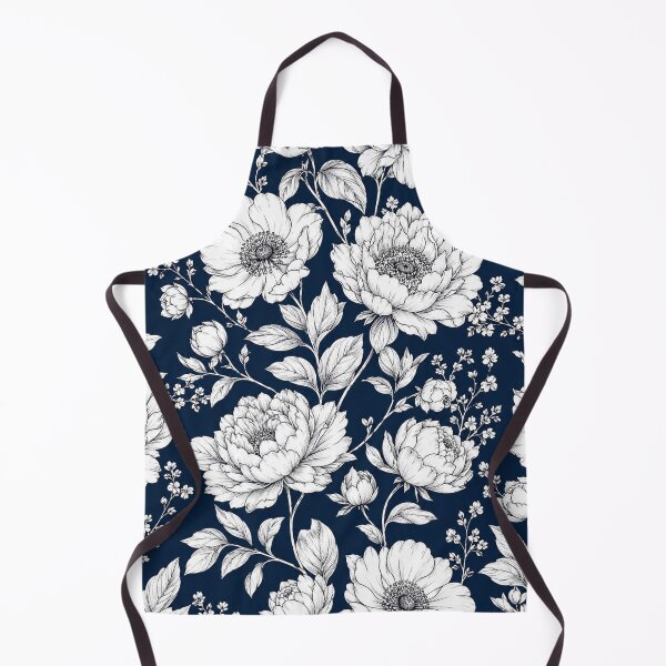 Item preview, Elegant White Peony Floral Pattern designed and sold by Owcomm.