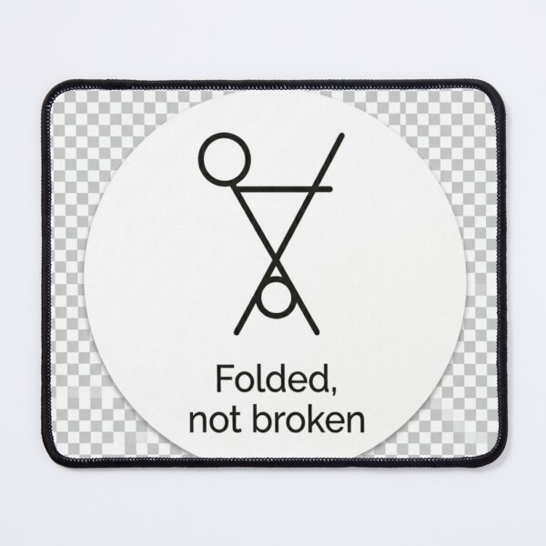Item preview, Folded Not Broken Funny Yoga designed and sold by moTshiTshi.