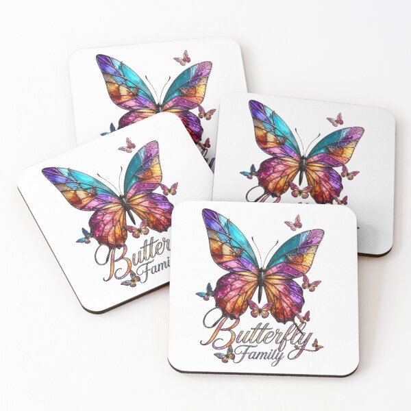 Item preview, Butterfly Family designed and sold by VivaStencil.