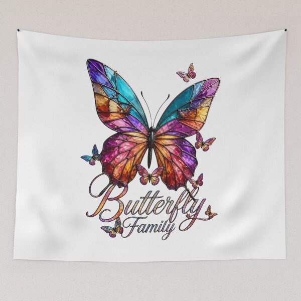 Item preview, Butterfly Family designed and sold by VivaStencil.