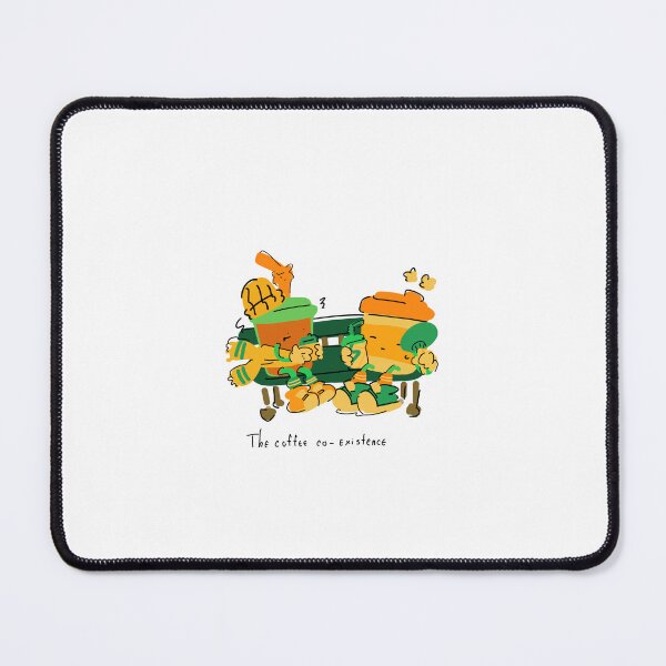 Item preview, The Coffee Coexistence Cute Illustration designed and sold by PeaceTypo.