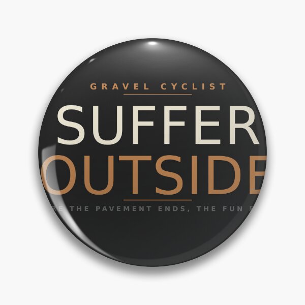 Item preview, Suffer Outside Gravel Cyclist Shirt Funny Cycling Gift designed and sold by Urbancraftup.