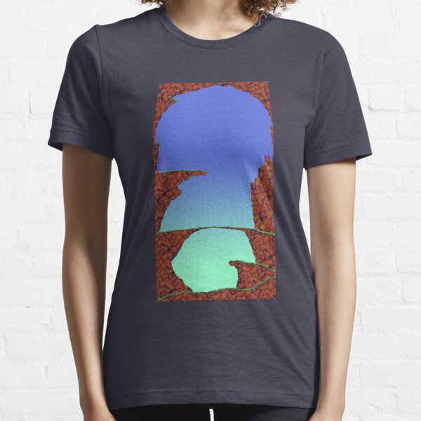 Blue Cavern (Worms 1) - ohms' Custom Worms Armageddon Level Essential T-Shirt