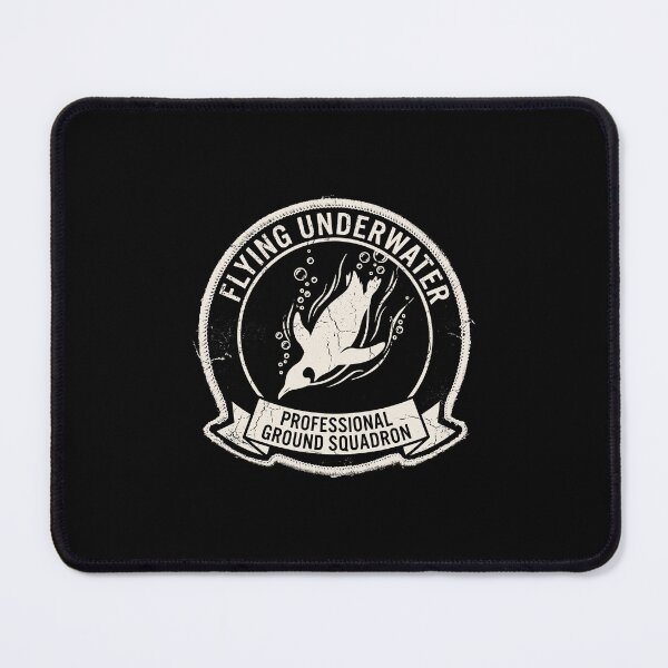Item preview, Professional Ground Squadron Flying Underwater Penguin Patch JUN-229 designed and sold by noberic.