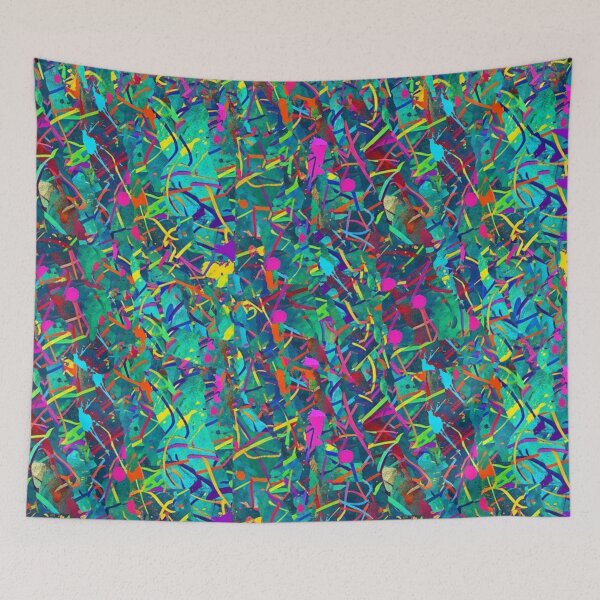 Item preview, A chaotic mix of colors in vibrant harmony designed and sold by Sigtrix.
