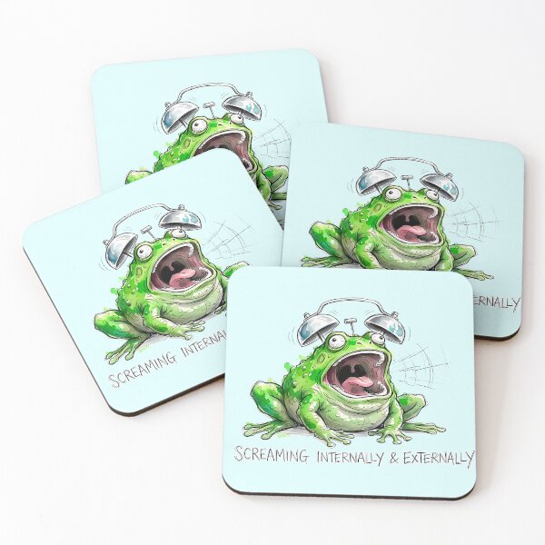 Item preview, Screaming Frog Alarm Clock designed and sold by SoulPT.