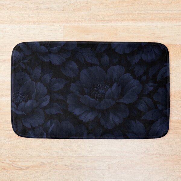Item preview, Midnight Navy Peonies Floral Pattern designed and sold by Owcomm.