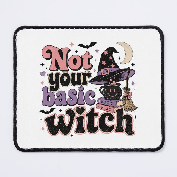 Item preview, not your basic witch designed and sold by Side Quest Co..