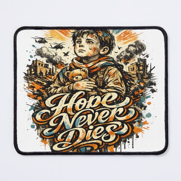 Item preview, Hope Never Dies – Vintage Graffiti Child Artwork | Inspirational Street Art T-Shirt designed and sold by XxZainStylexX.