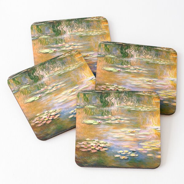 Item preview, Water Lilies: Impression of Reflections & Blossoming Surfaces (32) designed and sold by artdesignsnow.