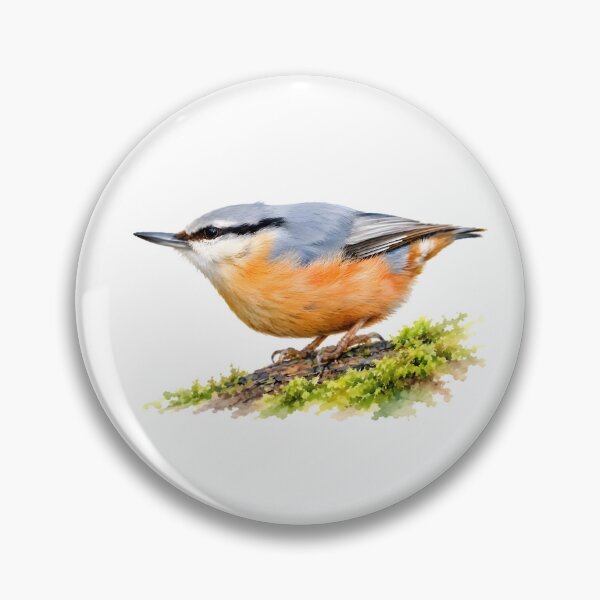 Item preview, Eurasian Nuthatch (Sitta europaea) designed and sold by HOMETOWN86.
