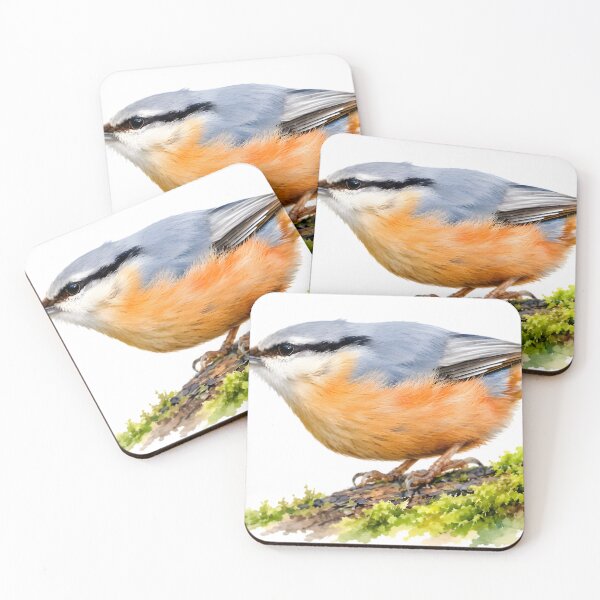 Item preview, Eurasian Nuthatch (Sitta europaea) designed and sold by HOMETOWN86.